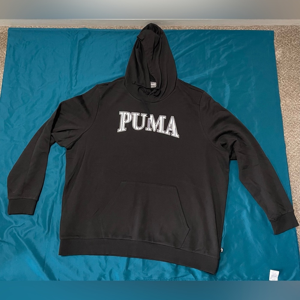 black 3xl puma hoodie